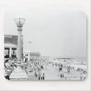 Tapis De Souris Foules sur l'esplanade