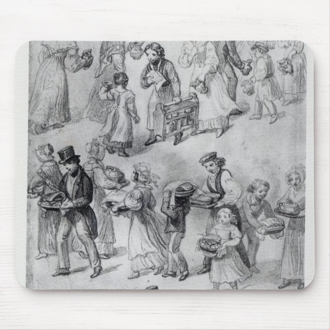 Tapis De Souris Fournir le dîner, 1841 (Devant)