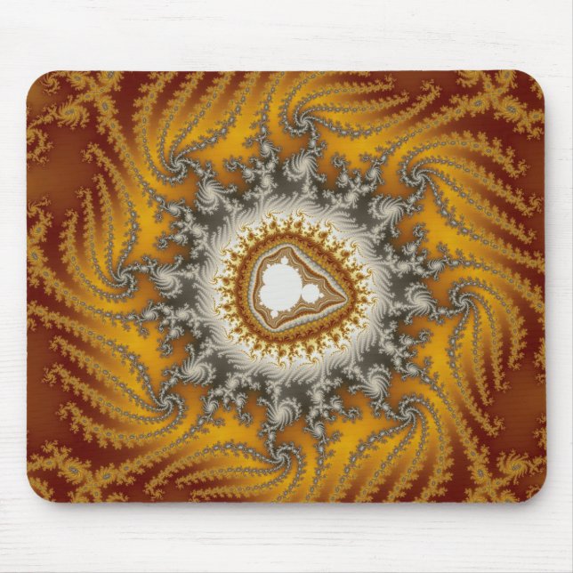 Tapis De Souris Fourrure - Fractal Mousepad (Devant)