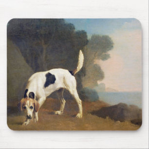 Tapis De Souris Fox-hound de George Stubbs sur le parfum, c.1760