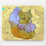 Tapis De Souris Fox named Dice<br><div class="desc">The Lucky Charms they are a group of very lucky and cute Friends of Animals with beautiful and colorful patterns spreading luck as they go along the road of happy life journey. Hi I'm a Fox from the universe of luck and my name is Dice just like the lucky Dice...</div>