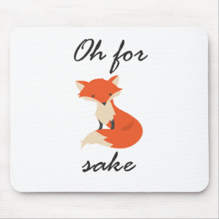 Tapis De Souris Fox Sake Mousepad