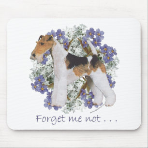 Tapis De Souris Fox-Terrier à poil dur Myosotis