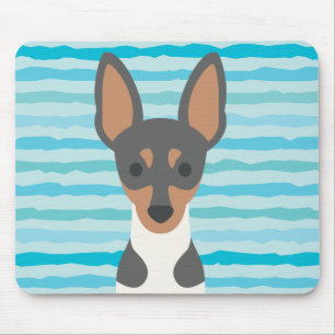 Tapis De Souris Fox Terrier doux Mousepad