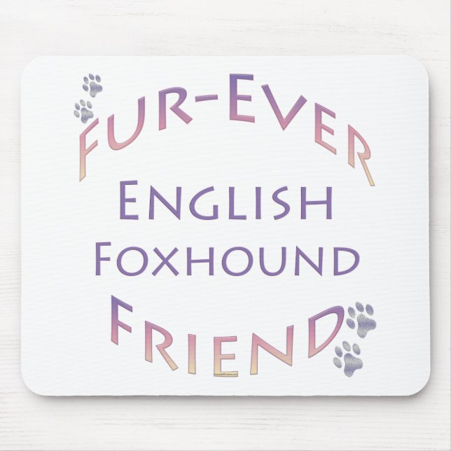 Tapis De Souris Foxhound Furever (Devant)