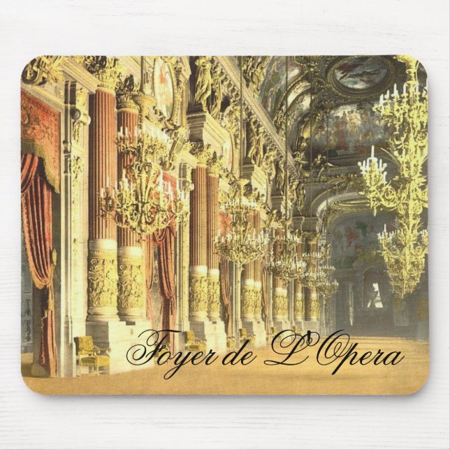 Tapis De Souris Foyer de L'Opera Mousepad (Devant)