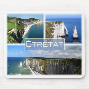 Tapis De Souris FR France - Normandie - Etretat - Les falaises -