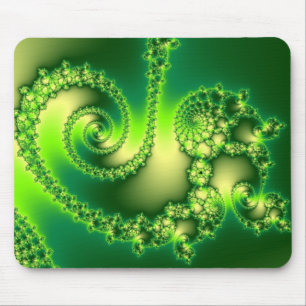 Tapis De Souris Fractal de la Saint Patrick