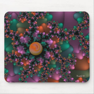 Tapis De Souris Fractales Mousepad (Mars)