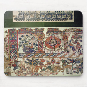 Tapis De Souris Fragment de textile dépeignant Jonas et la balein