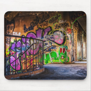 Tapis de souris frais d'art de rue de graffiti