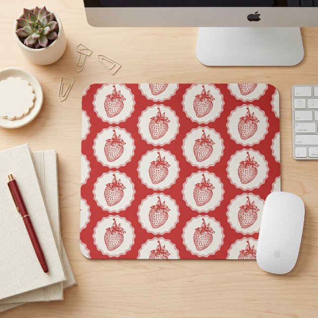 Tapis De Souris Fraise (Créateur téléchargé)