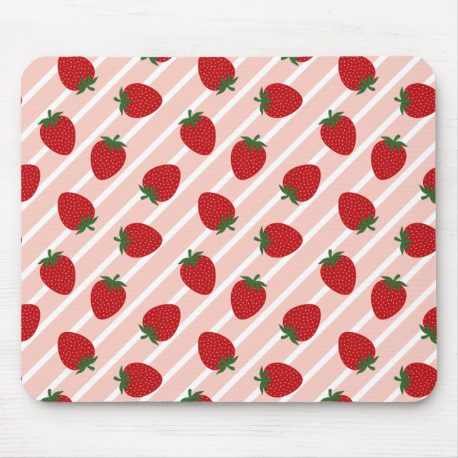 Tapis De Souris Fraise délice (Devant)