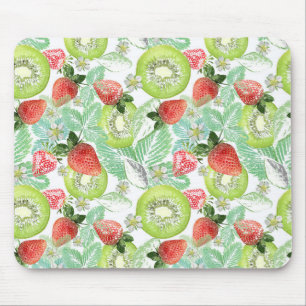 Tapis De Souris Fraise et kiwi.