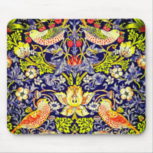 Tapis De Souris Fraise Thief Oiseaux William Morris