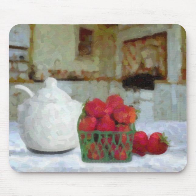 Tapis De Souris Fraises (Devant)