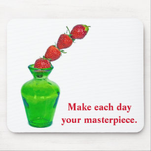 Tapis De Souris Fraises empilées avec devis