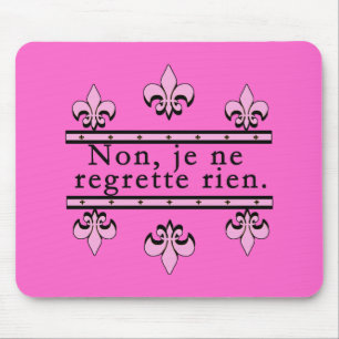 Tapis De Souris Français aucuns produits de regrets