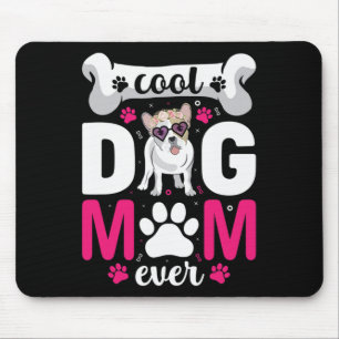 Tapis De Souris Français Bulldog Floral Sungles Plus Gros Moms