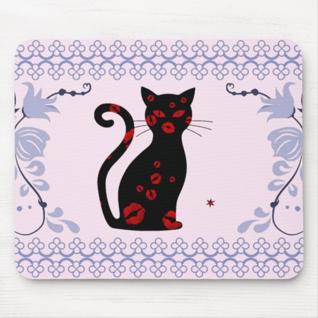 Tapis De Souris Français : Carte de souris Bonne Soiree (Devant)