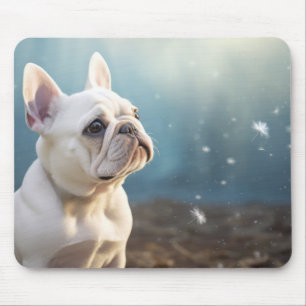 Tapis De Souris Français Chien Chien Chien Animal Tranquille