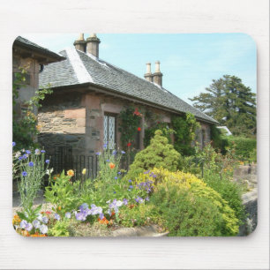 Tapis De Souris Français Cottage II avec Flower Garden Photographi