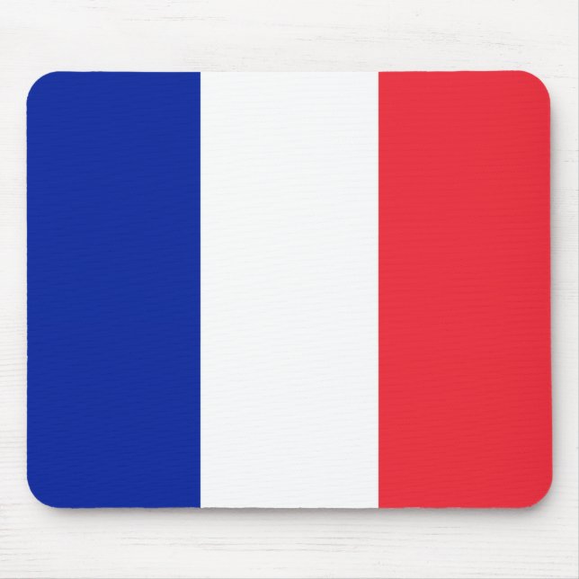 Tapis De Souris France Flag (Devant)