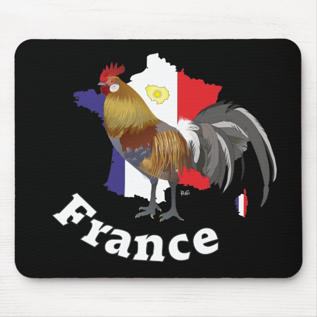 Tapis De Souris France - France Mousepad (Devant)