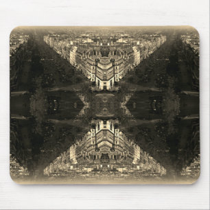 Tapis De Souris France vintage Paris avenue des champs elysees
