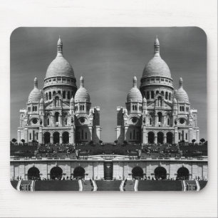 Tapis De Souris France Vintage Paris Basilique Sacré-Cœur Souris P