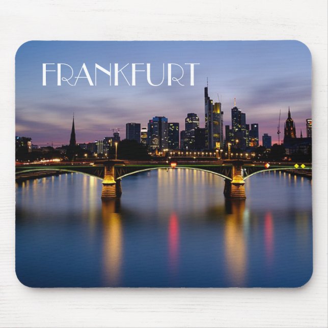 Tapis De Souris Francfort Allemagne (Devant)