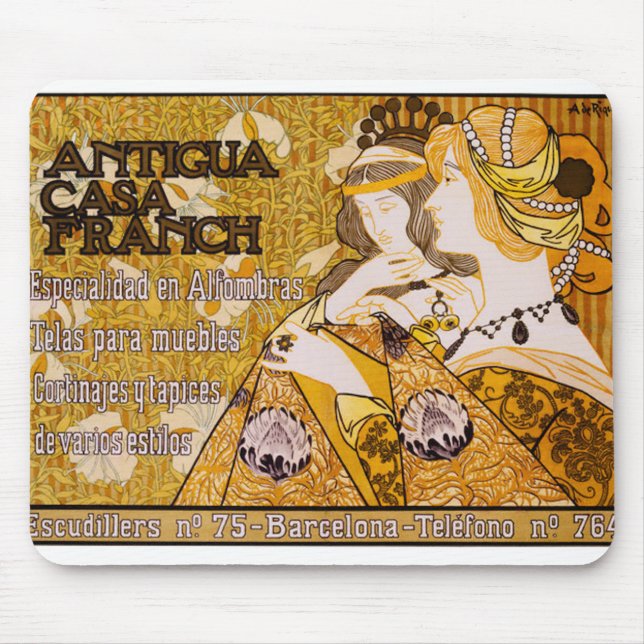 Tapis De Souris Franch Antigua Casa (Devant)