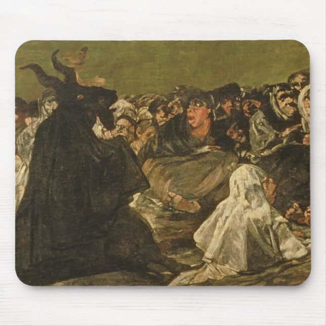 Tapis De Souris Francisco Jose de Goya y Lucientes | les sorcières (Devant)