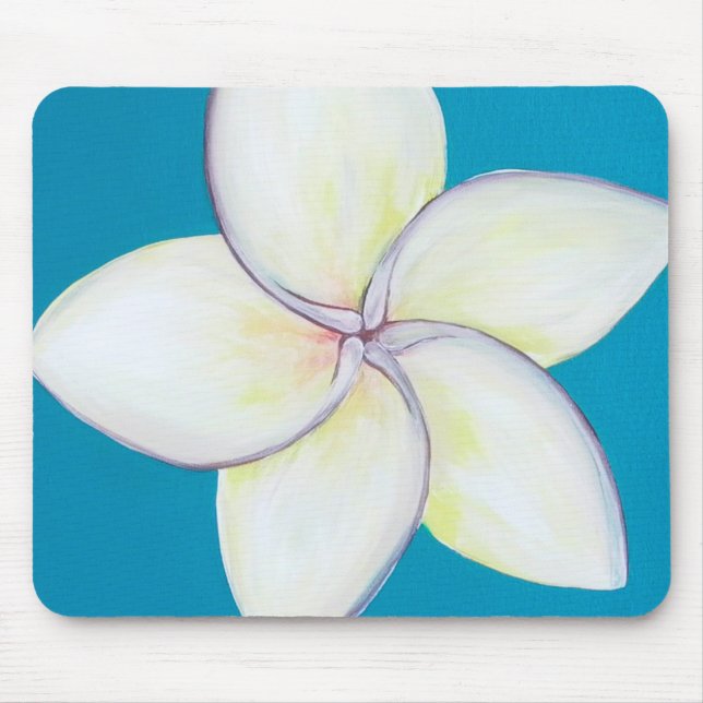 Tapis De Souris Frangipani Mousepad (Devant)