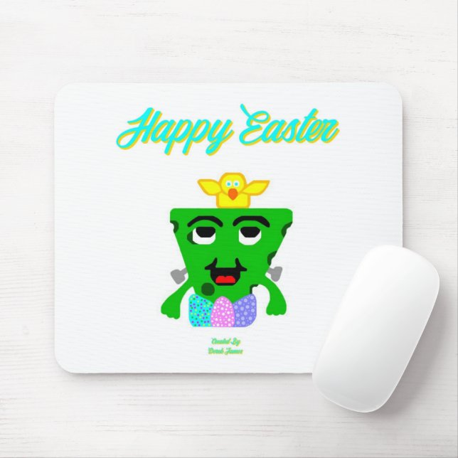 Tapis De Souris FrankenCheese Pâques (Avec souris)
