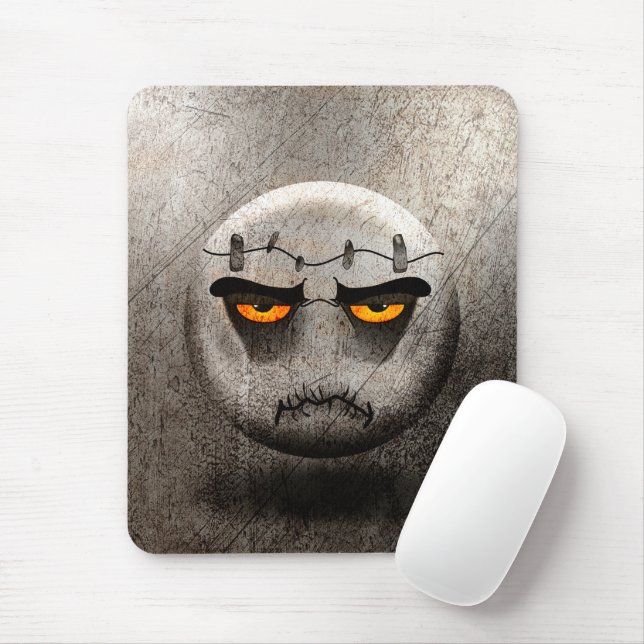 Tapis De Souris Frankenmoji Vintage (Avec souris)