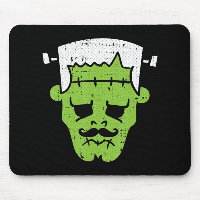 Tapis De Souris Frankenstein Lazy Halloween Costume Horreur Movie  (Devant)