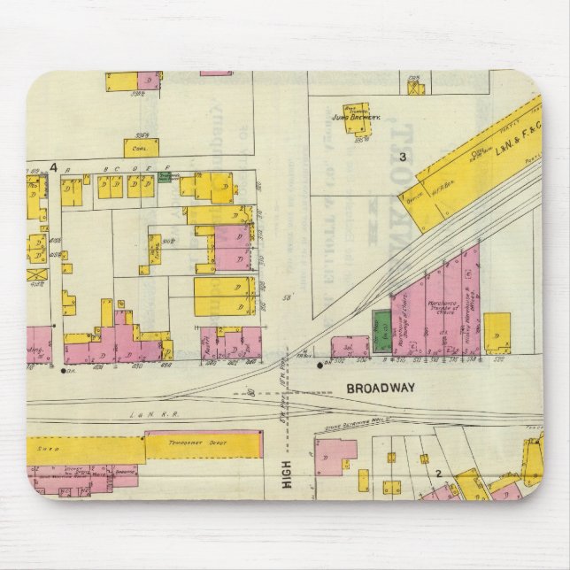 Tapis De Souris Frankfort, Kentucky (Devant)