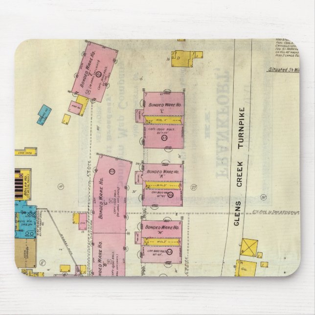 Tapis De Souris Frankfort, Kentucky 12 (Devant)
