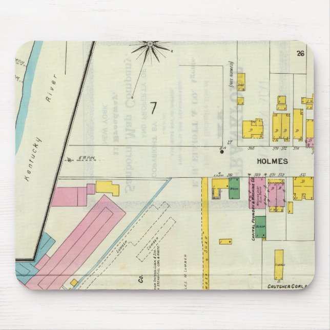 Tapis De Souris Frankfort, Kentucky 4 (Devant)