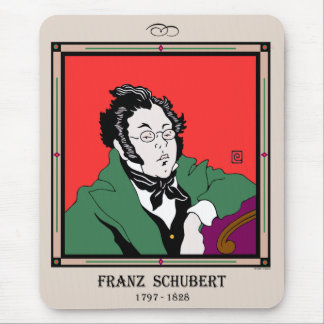Tapis De Souris Franz Schubert Mousepad