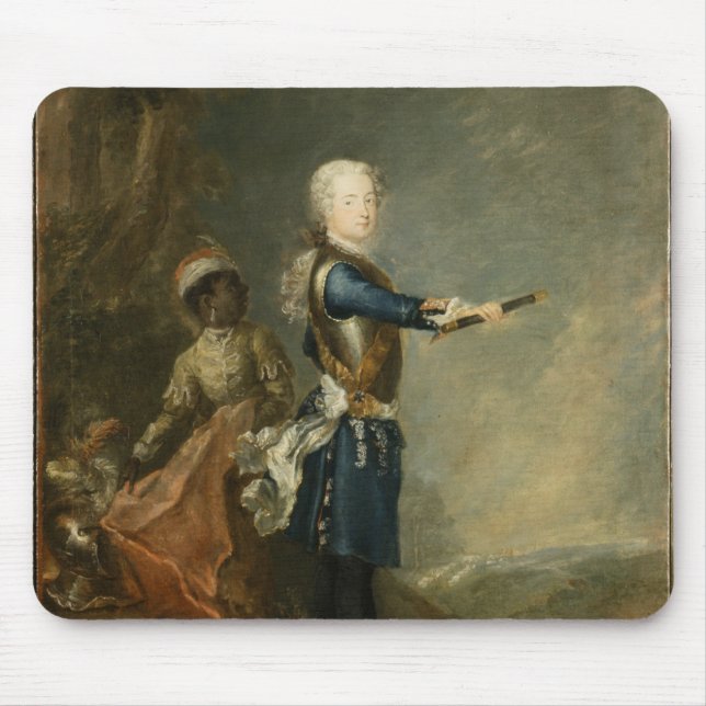 Tapis De Souris Frederick II comme Prince héritier, c.1735 (Devant)