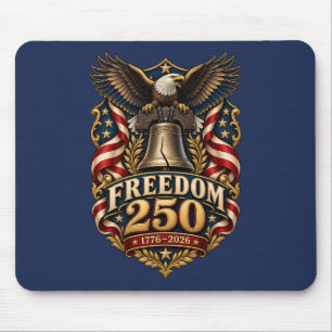 Tapis de souris Freedom 250 Liberty Bell Eagle Nav