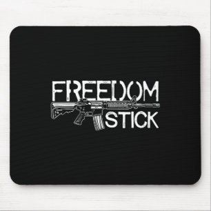 Tapis De Souris Freedom Stick Ar-15 Propriétaire Droits d'armes Pa