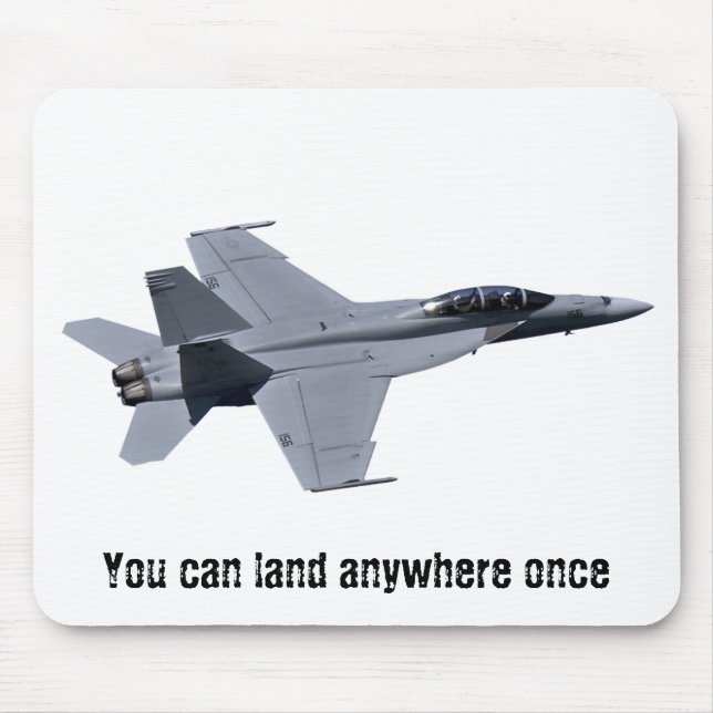 Tapis De Souris Frelon superbe Mousepad de la marine F-18 des USA (Devant)