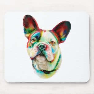 Tapis De Souris French Buldog Bright Bust