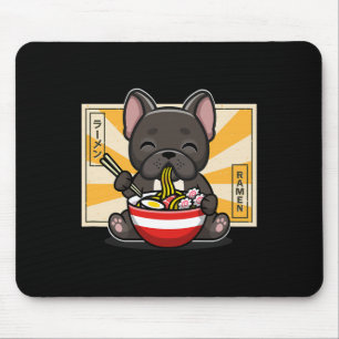 Tapis De Souris French Bulldog Anime Mange Noodle