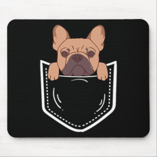 Tapis De Souris French Bulldog Pour Amoureux de les chiens Pocket