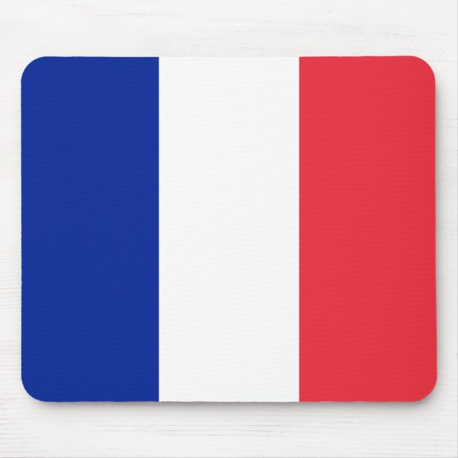 Tapis De Souris French Flag (France) (Devant)