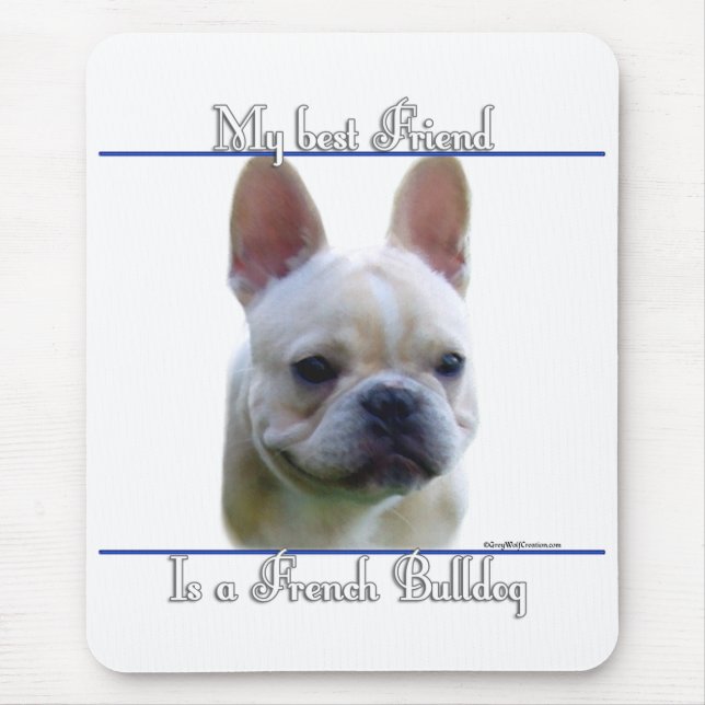 Tapis De Souris Frenchie Best Friend 2 (Devant)